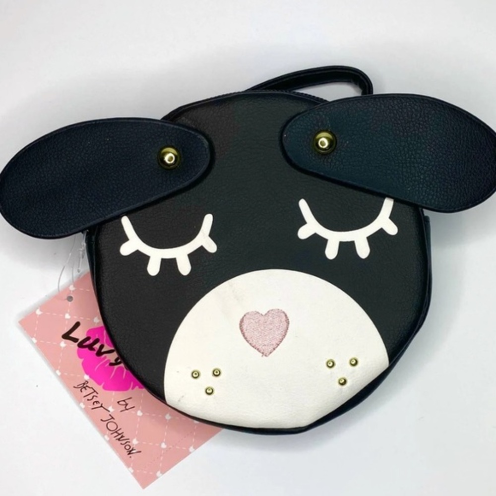 NOW AVAILABLE: Betsey Johnson dog wristlet coin purse